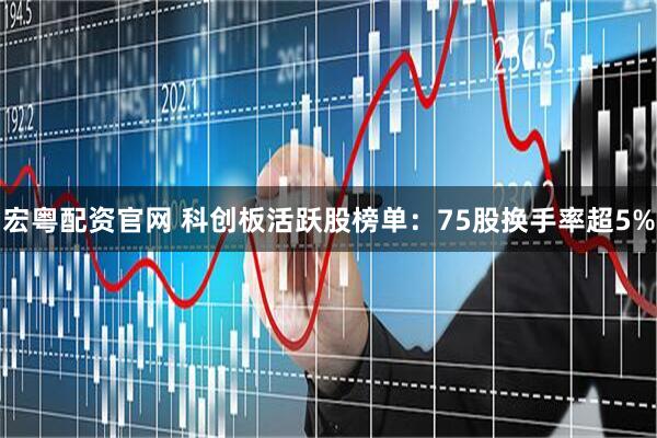 宏粤配资官网 科创板活跃股榜单：75股换手率超5%