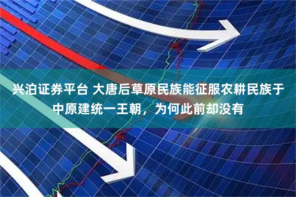 兴泊证券平台 大唐后草原民族能征服农耕民族于中原建统一王朝，为何此前却没有