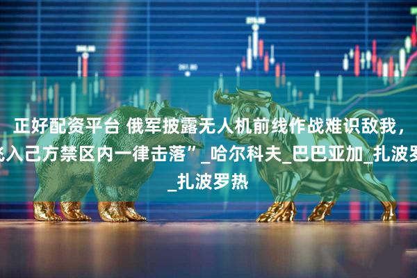 正好配资平台 俄军披露无人机前线作战难识敌我，“飞入己方禁区内一律击落”_哈尔科夫_巴巴亚加_扎波罗热